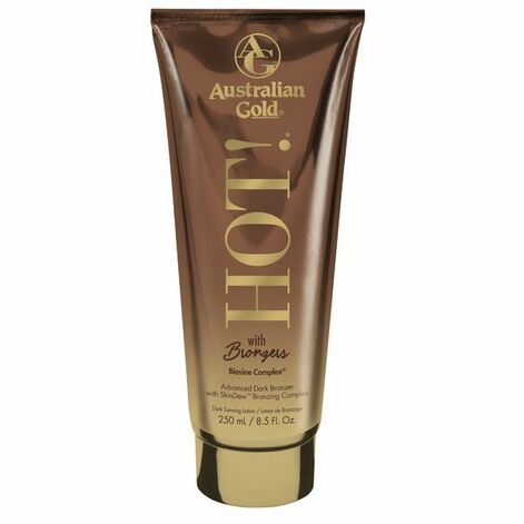 Australian Gold HOT! With Bronzer Pruunistajatega Solaariumikreem